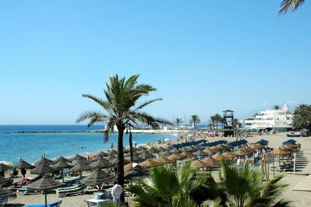 Luxe Appartement, Centrum Marbella, Vlak Aan Zee! Dış mekan fotoğraf